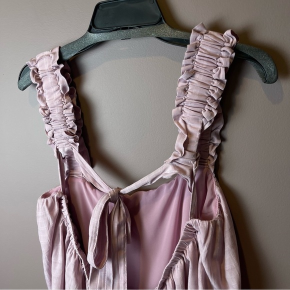 Pink Lily Nothings Impossible Ruffle Straps Berry Tank 2XL - Picture 7 of 14